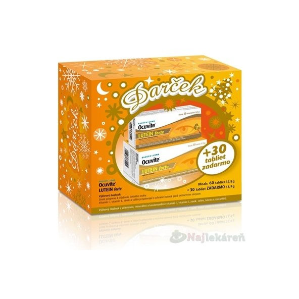 Ocuvite LUTEIN Forte Vianočné balenie