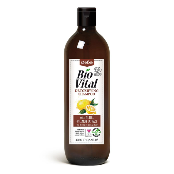 Šampón detoxikačný so žihľavou BioVital DeBa 400 ml