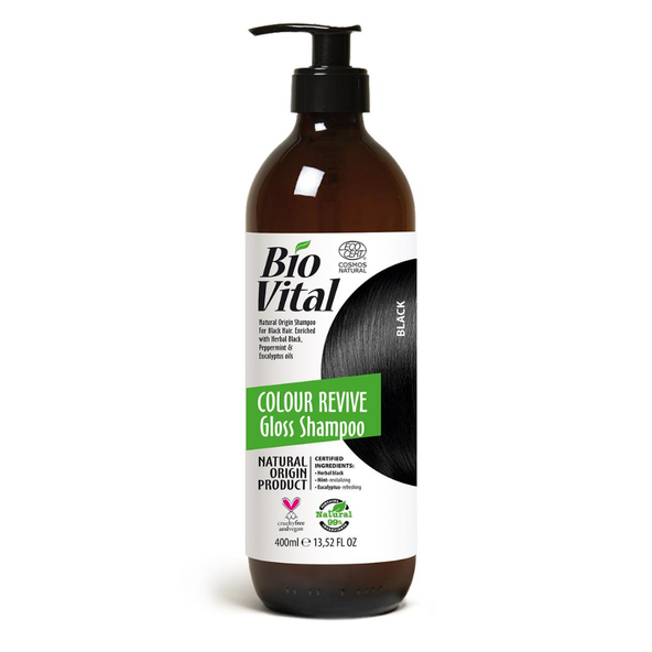 Šampón na čierne vlasy "Gloss" BioVital DeBa 400 ml
