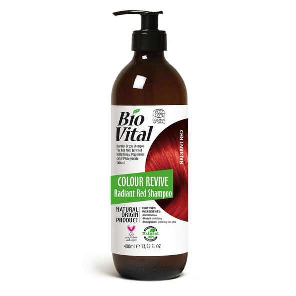 Šampón na ryšavé vlasy "Radiant" BioVital DeBa 400 ml
