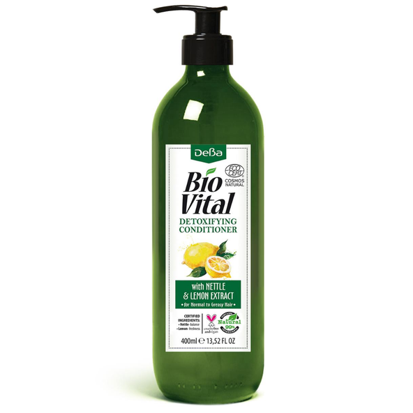 Detoxikačný kondicionér s citrónon BioVital DeBa 400 ml