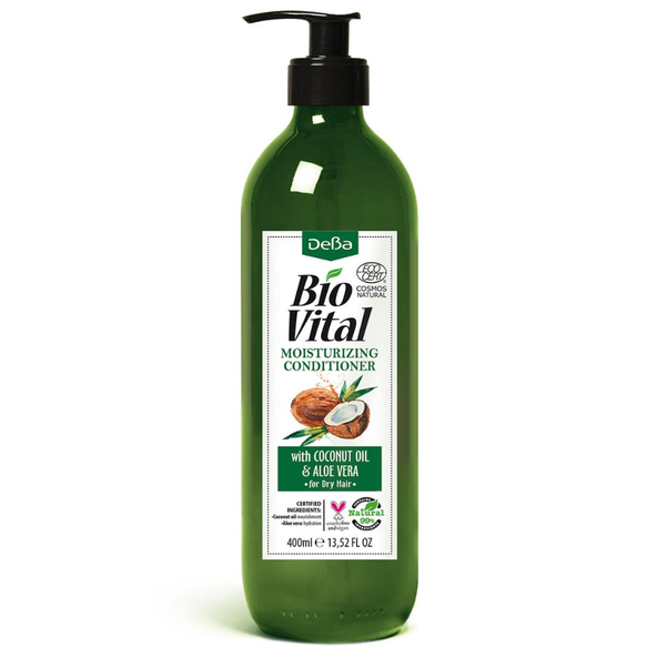 Hydratačný kondicionér s aloe vera BioVital DeBa 400 ml