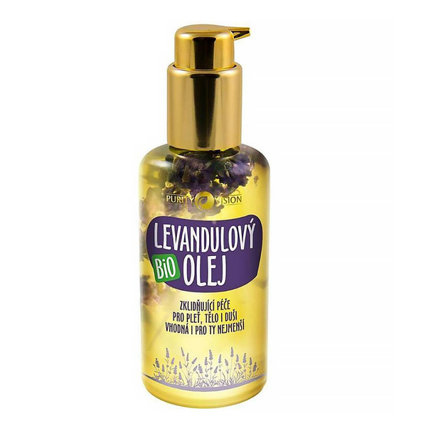 Bio levanduľový olej Purity Vision 100 ml
