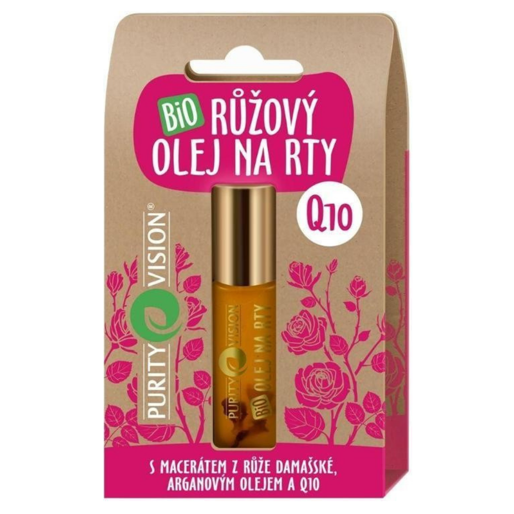 Bio ružový olej na pery Purity Vision 10 ml kúpite na Najlekaren.eu