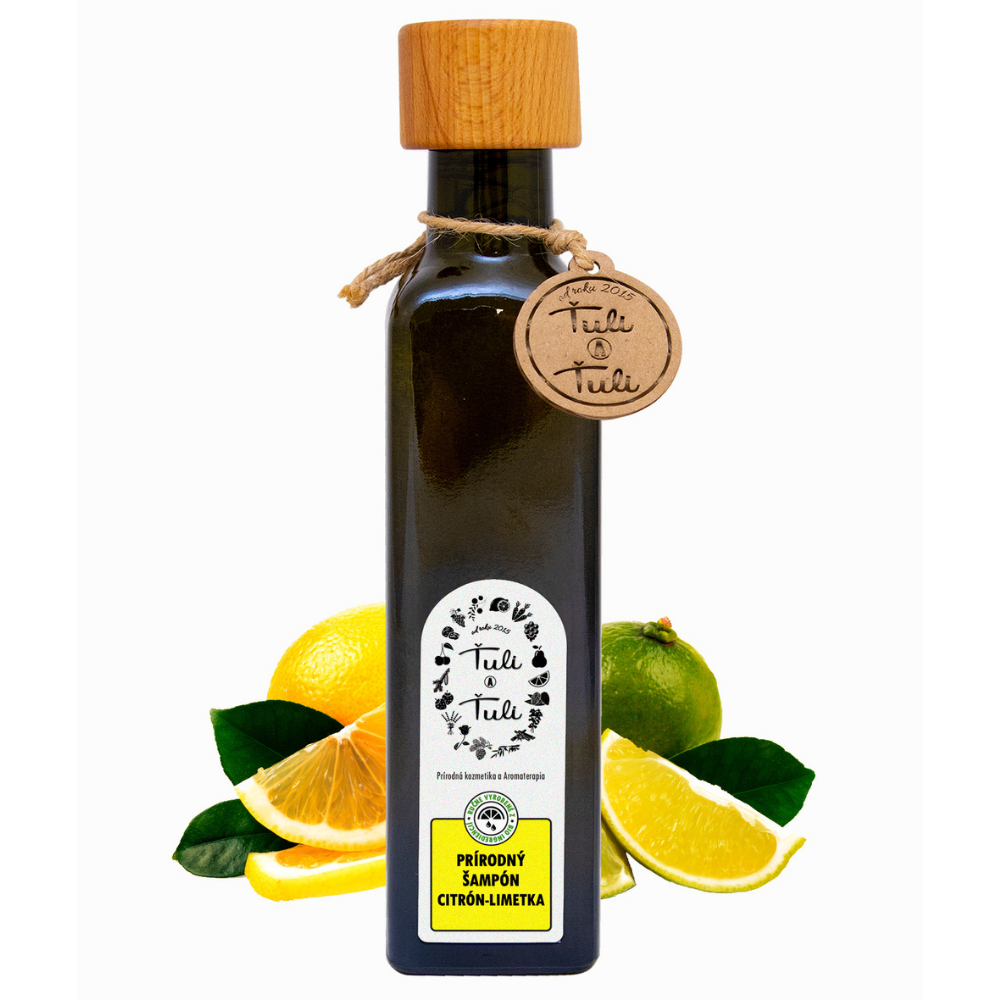 E-shop Prírodný šampón citrón-limetka Ťuli a Ťuli 250 ml
