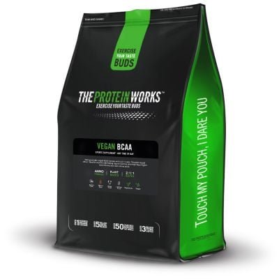 E-shop Vegan BCAA - The Protein Works, príchuť berry blitz, 500g