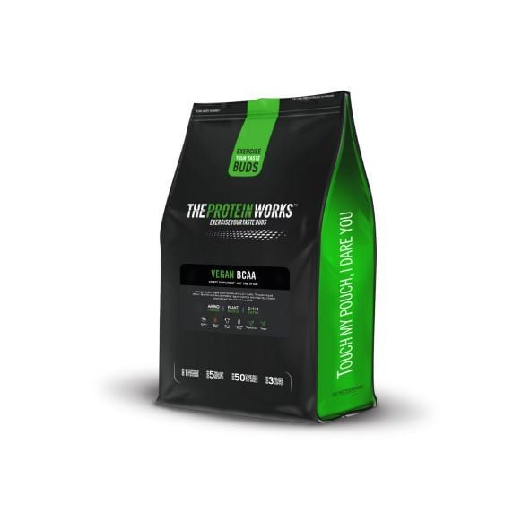 Vegan BCAA - The Protein Works, príchuť berry blitz, 500g