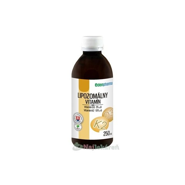 EDENPharma LIPOZOMÁLNY VITAMÍN D3 + K2