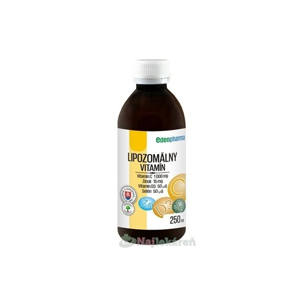 EDENPharma LIPOZOMÁLNY VITAMÍN C + Zn + D3 + Se