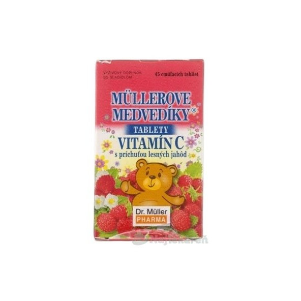 MÜLLEROVE medvedíky - VITAMÍN C