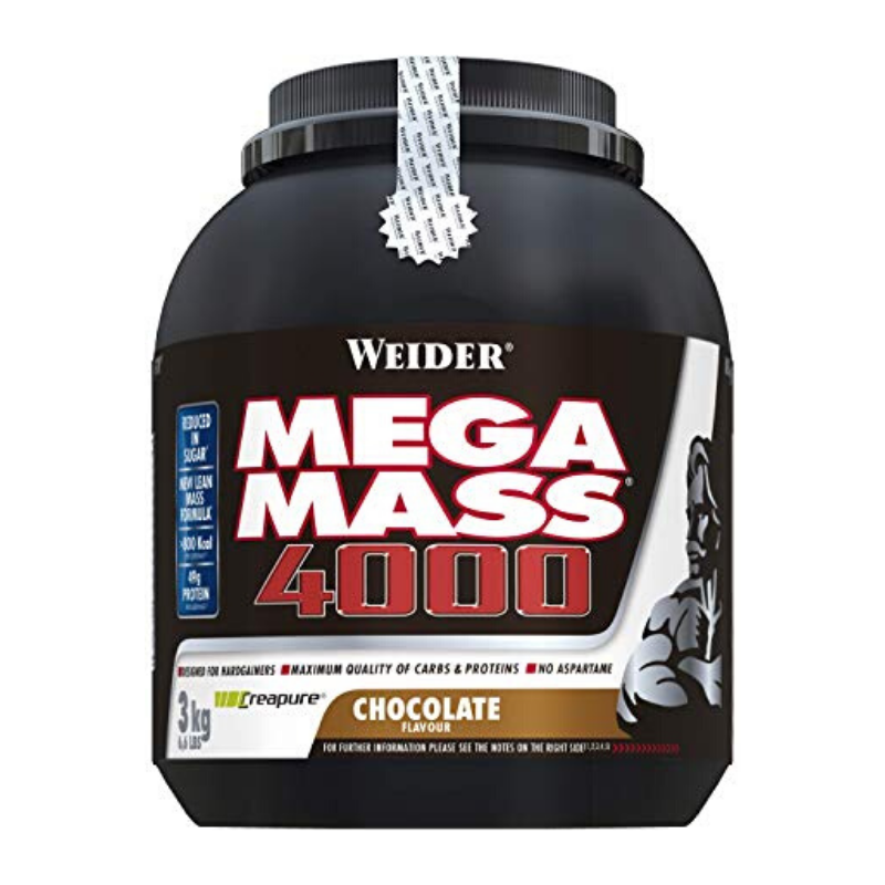 E-shop Gainer Giant Mega Mass 4000 - Weider, príchuť čokoláda, 3000g