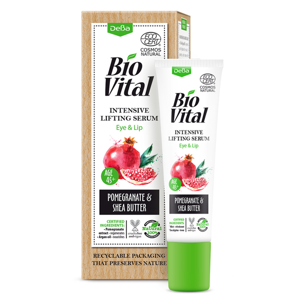 Liftingové sérum na pery a oči 45+ BioVital DeBa 15 ml