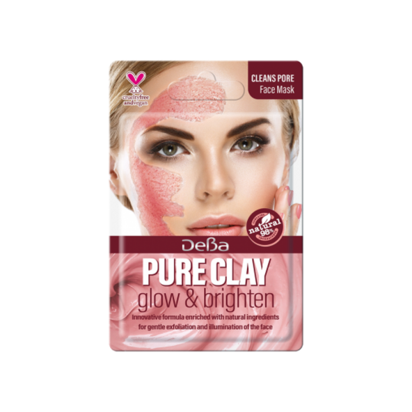 Rozjasňujúca maska s ílom DeBa 7 ml