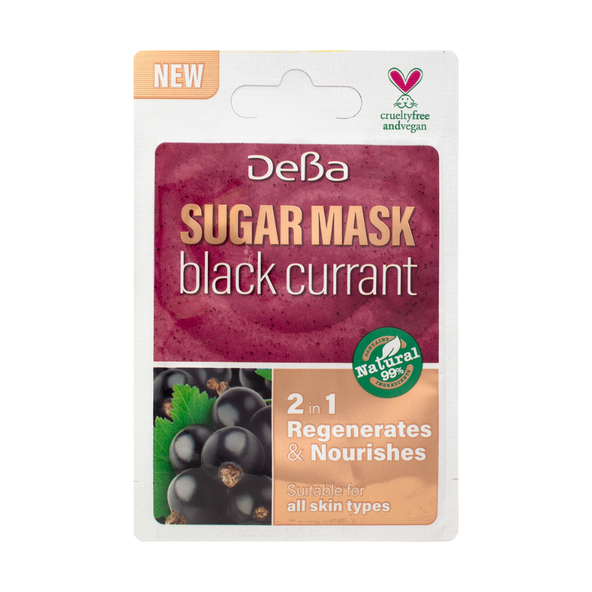 Cukrová maska "Čierna ríbezla" DeBa 7 ml
