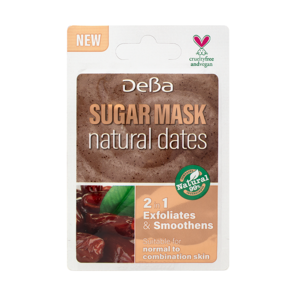 Cukrová maska "Prírodné ďatle" DeBa 7 ml