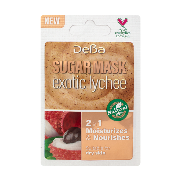 Cukrová maska "Exotické liči" DeBa 7 ml