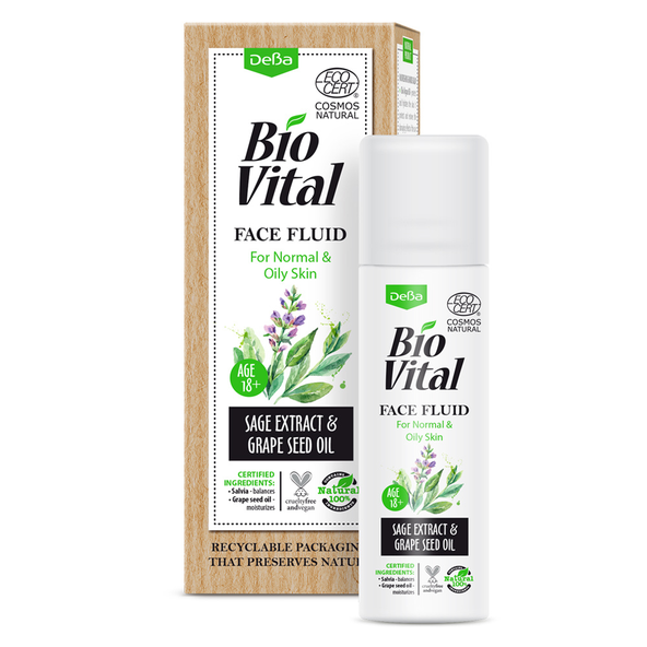 Hydratačný fluid na tvár 18+ BioVital DeBa 30 ml