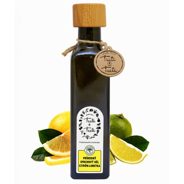 Prírodný sprchový gél citrón-limetka Ťuli a Ťuli 250 ml