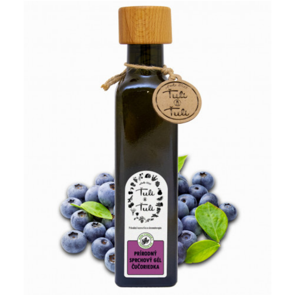 Prírodný sprchový gél čučoriedka Ťuli a Ťuli 250 ml