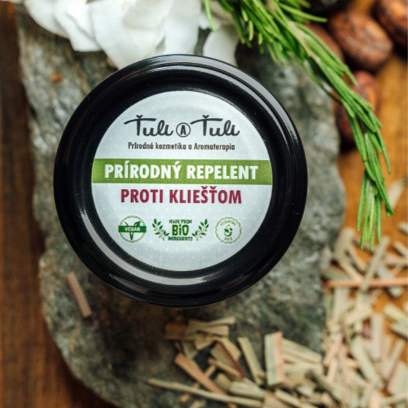 Prírodný repelent proti kliešťom  50 ml