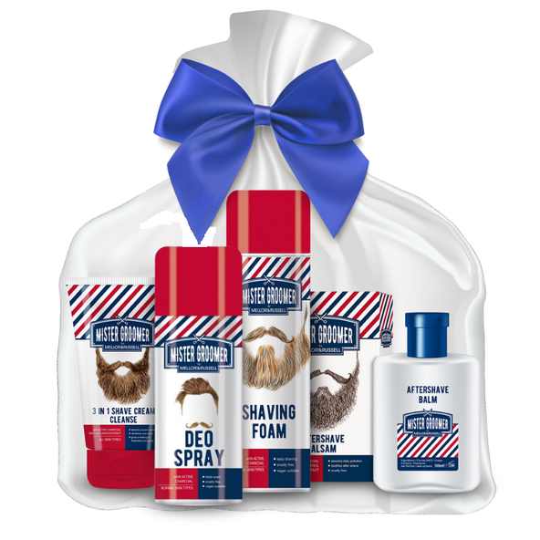 Darčekový balíček pre pánov na holenie Mister Groomer
