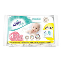 Linteo Maxi jednorázové plienky 8-15kg 5ks+darček