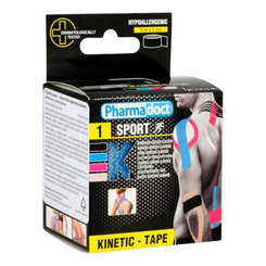 Pharmadoct Sport Kinetic Band.BLUE 5m x 5cm