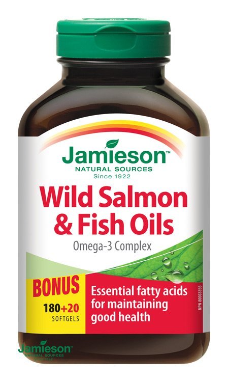 E-shop Jamieson Wild Salmon and Fish Oils Omega 3 Complex 200tbl
