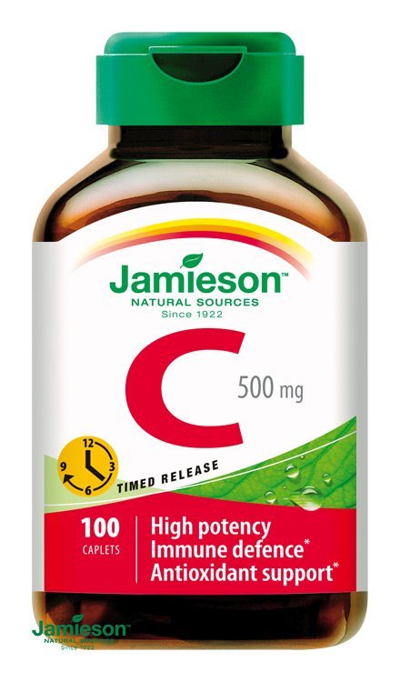 E-shop Jamieson Vitamin C 500 mg 100 tbl s postupným uvoľňovaním