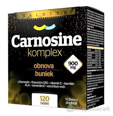 E-shop Carnosine komplex 900 mg SALUTEM 120 tabliet