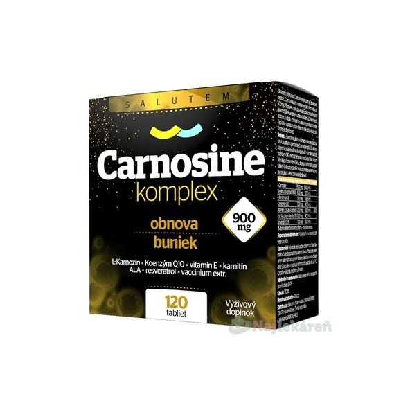 Carnosine komplex 900 mg SALUTEM 120 tabliet