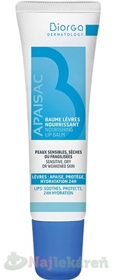 Apaisac BIORGA Vyživujúci balzam na pery