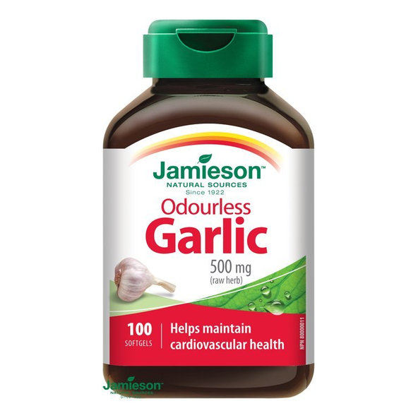 Jamieson Cesnak bez zápachu 500 mg 100 cps.