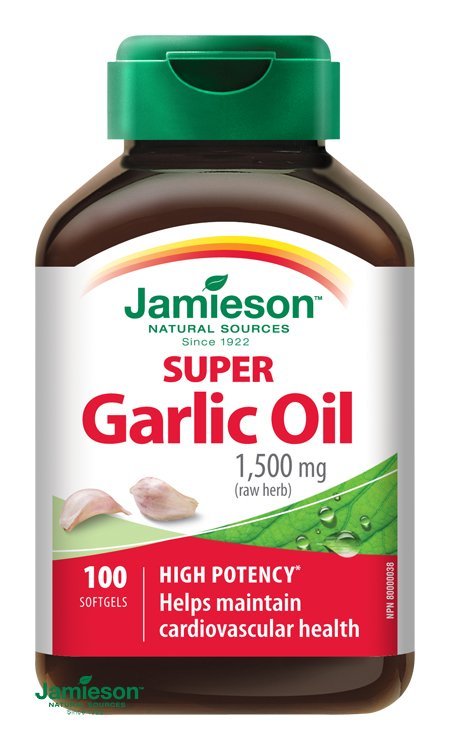 E-shop Jamieson Super cesnakový olej 1500 mg 100 cps