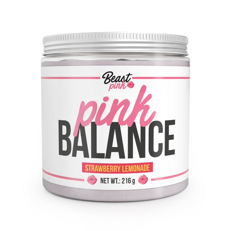 E-shop Pink Balance - BeastPink, príchuť jahodová limonáda, 216g