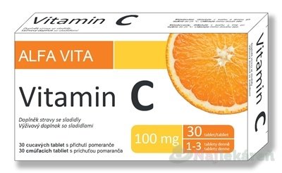 E-shop ALFA VITA Vitamin C 100 mg