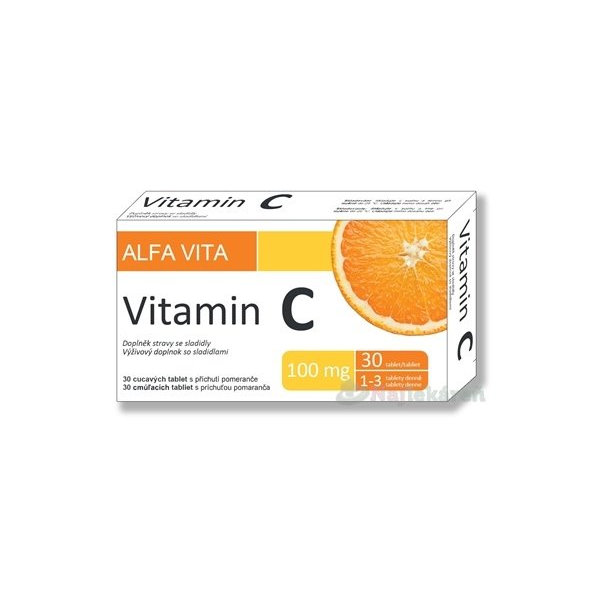 ALFA VITA Vitamin C 100 mg