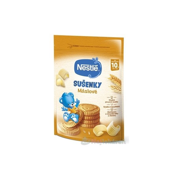 Nestlé Maslové SUŠIENKY (od ukonč. 10. mesiaca) 180g