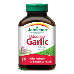 Jamieson Cesnak bez zápachu 500 mg 300 cps