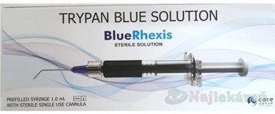 E-shop Blue Rhexis 0,06%, roztok sterilný oftalmologický, kanyla 1x1 ml