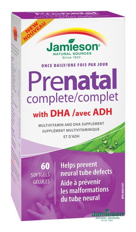 E-shop Jamieson Prenatal complete s DHA a EPA, 60 cps