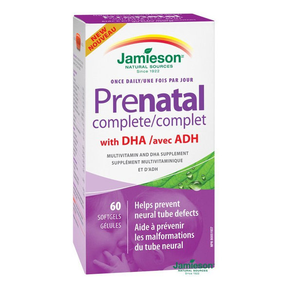 Jamieson Prenatal complete s DHA a EPA, 60 cps