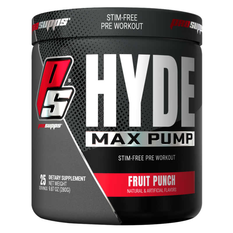 E-shop Predtréningový stimulant Hyde Max Pump - ProSupps, príchuť ovocný punč, 280g