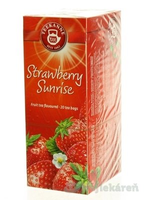 E-shop TEEKANNE WOF STRAWBERRY SUNRISE ovocno-bylinný čaj 20x2,5g (50g)