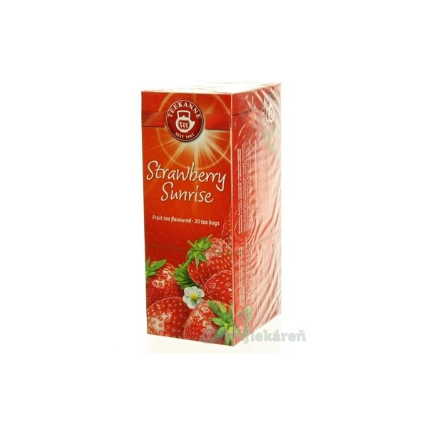 TEEKANNE WOF STRAWBERRY SUNRISE ovocno-bylinný čaj 20x2,5g (50g)