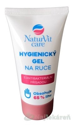 E-shop NaturVit care HYGIENICKÝ GÉL NA RUKY (ACE Trade) antibakteriálna 50ml