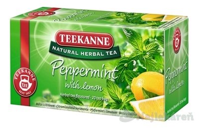 E-shop TEEKANNE NHT Mäta s citrónom bylinný čaj 20x1,5g (30g)