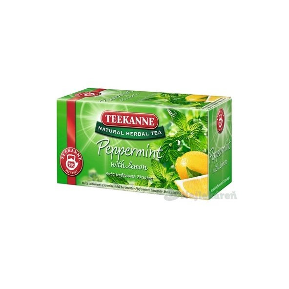 TEEKANNE NHT Mäta s citrónom bylinný čaj 20x1,5g (30g)