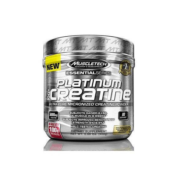 Kreatín Platinum 100% Creatine - MuscleTech, 400g
