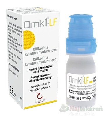 E-shop Omk1-LF, sterilný lipozomálny očný roztok 1x10 ml